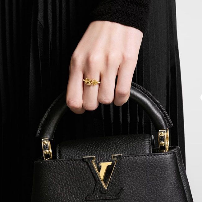 ルイヴィトン 激安 リング・LV アイコニック M1461S