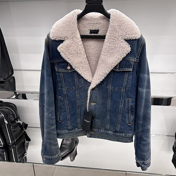 サンローラン デニムトラッカージャケット ウール ysl000154​