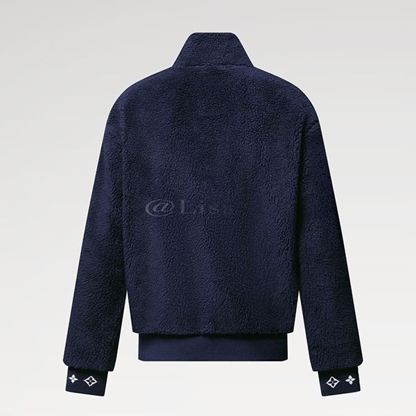 ルイヴィトン lv 重ね着にもおすすめ フリースブルゾン 偽物 1aglxo​