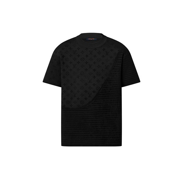 注目度抜群!【シンプルお洒落♪】ルイヴィトン 偽物★クルーネック Tシャツ 1AHCMQ
