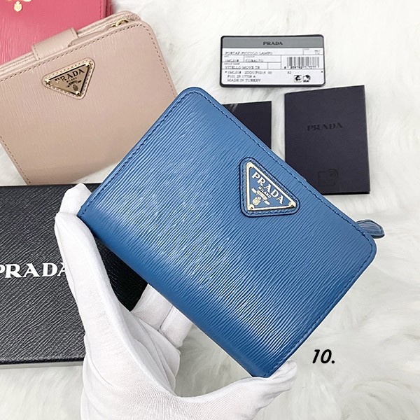 プラダ Zip Compact Wallet ジップコンパクト財布 偽物♪