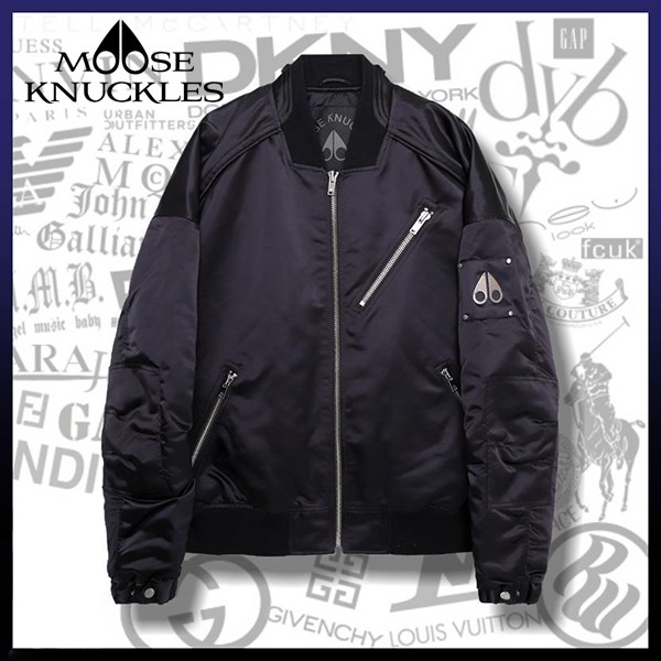 ★MOOSE KNUCKLES 偽物★ニコラス ボンバー ジャケット mk00004