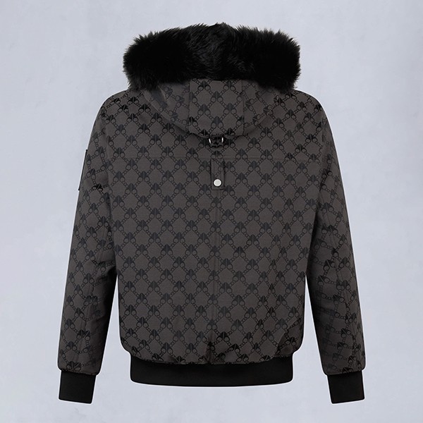 MOOSE KNUCKLES DENALI モノグラム ボンバージャケット 偽物 mk00012