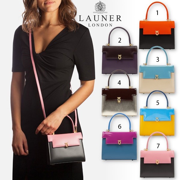 Launer コピー VIOLA ミニトラヴィアータ ハンドバッグ 7色 lu00005