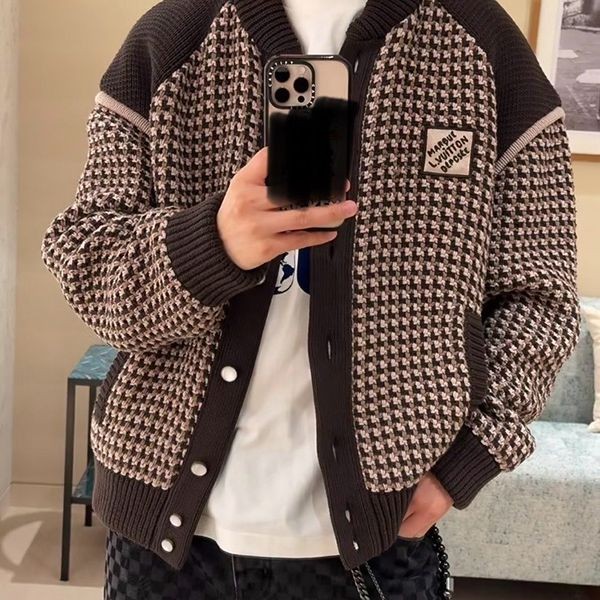 ルイヴィトン★STITCH JACQUARD ブルゾン 偽物 1AHBTM