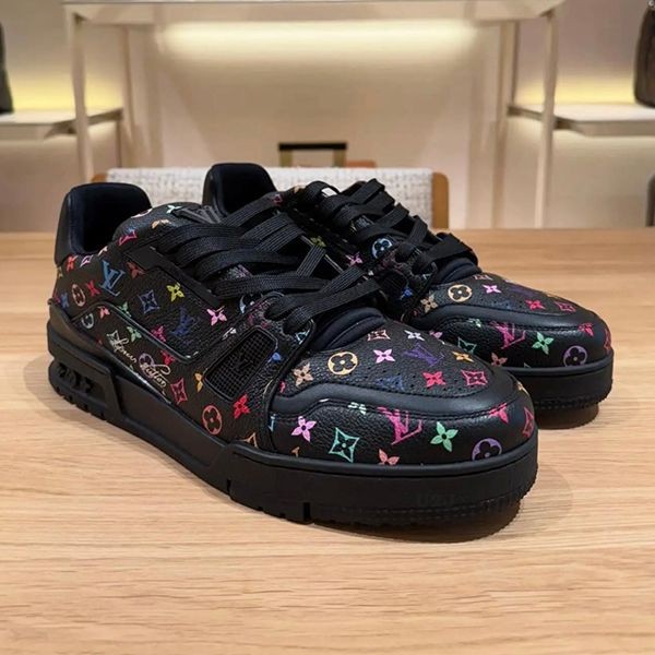 国内入手困難★ルイヴィトン LV × TM トレイナー スニーカー N級品 1AHEKG