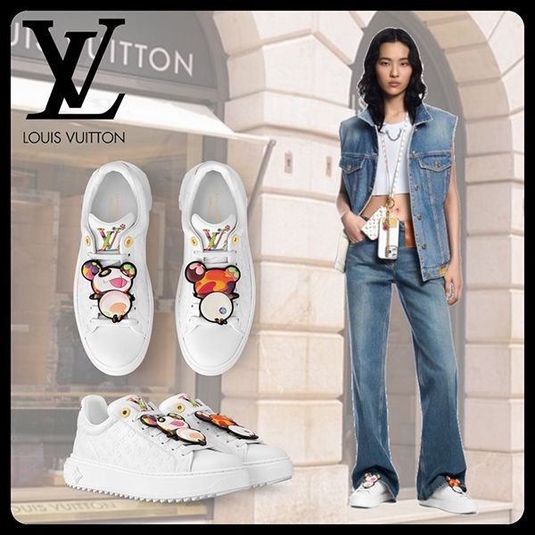 【偽物】ルイヴィトン LV × TM タイムアウト・ライン 1AGZGT