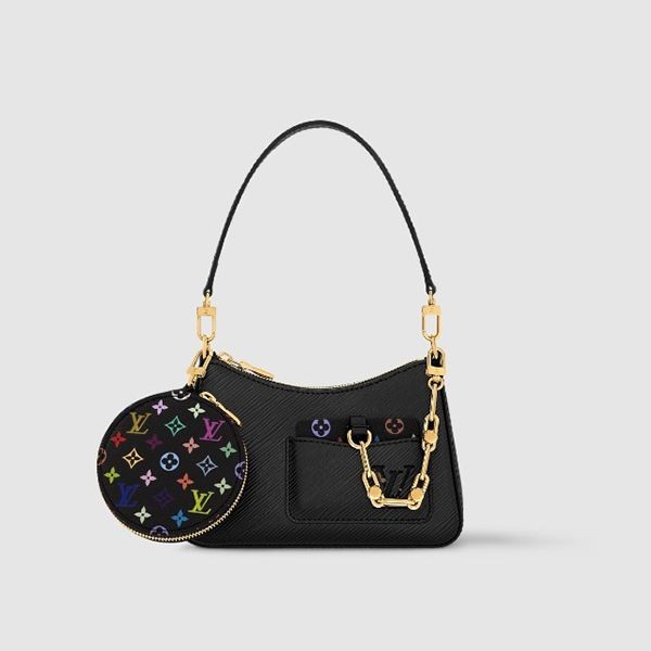 ルイヴィトン× 村上隆 LV × TM マレリーニ バッグ 偽物 2色 M13099
