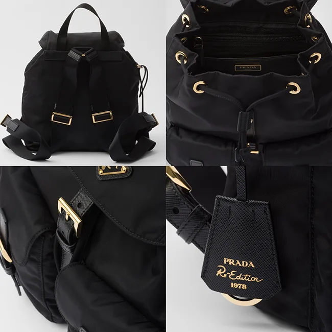 送料無料プラダ スモール Re-Nylon コピー バックパック 1BZ677