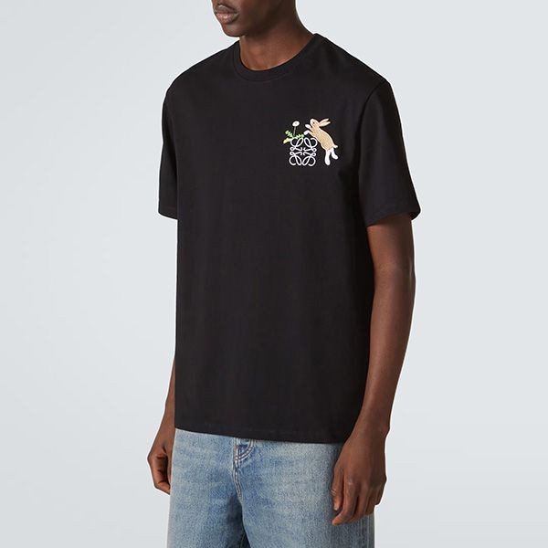 ロエベ Suna Fujita コピー コラボ リラックスフィット Tシャツ lew02191