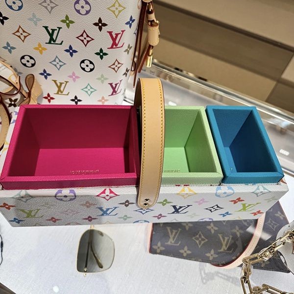 ルイヴィトン x 村上隆 LV × TM ツールボックス 偽物 GI1325