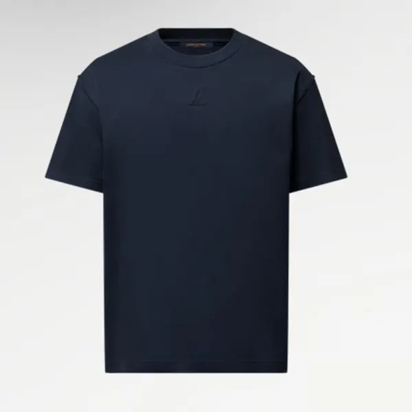 【偽物】ルイヴィトン エンボスLV Tシャツ コピー 1AA5E0