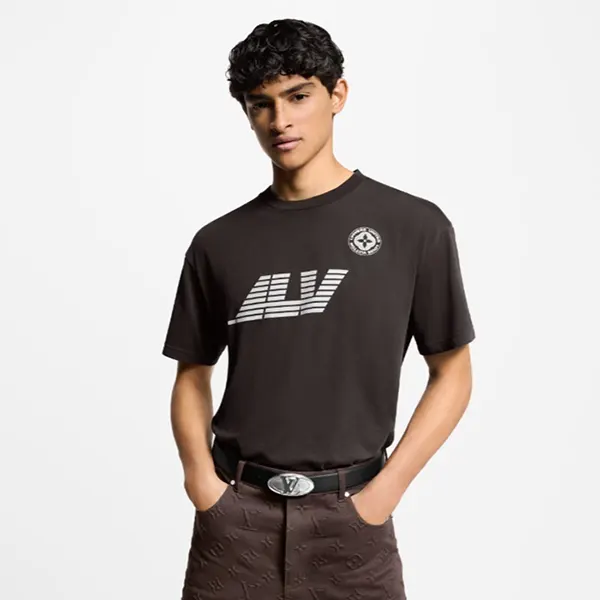 注目商品!ルイヴィトン ウォッシュド プリンテッド Tシャツ 1AHCL9