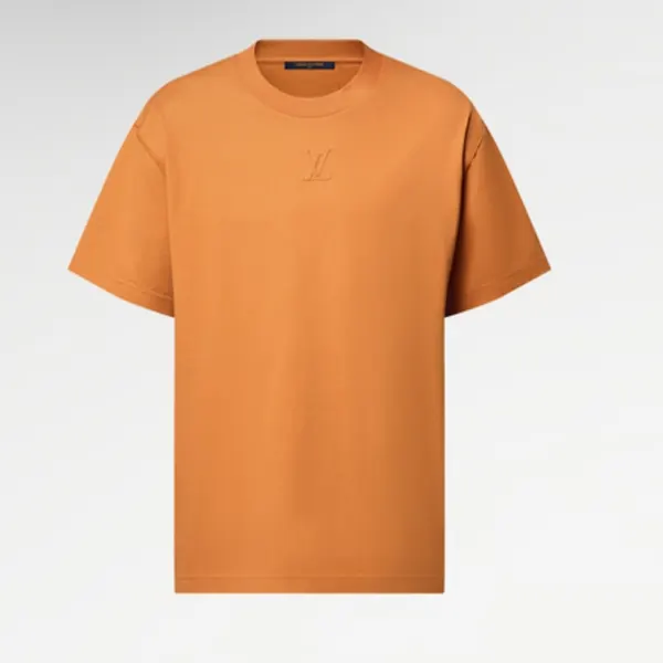 【偽物】ルイヴィトン エンボスLV Tシャツ コピー 1AA5E0