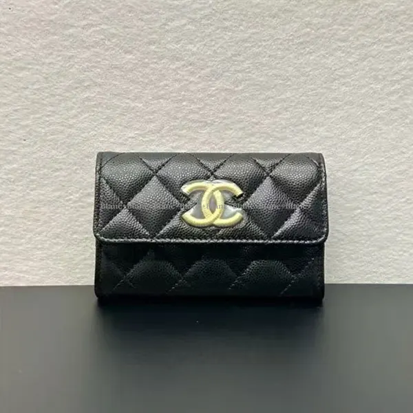 シャネルスモール フラップウォレット コピー♡使いやすい３つ折り財布 AP3518-B19362-94305