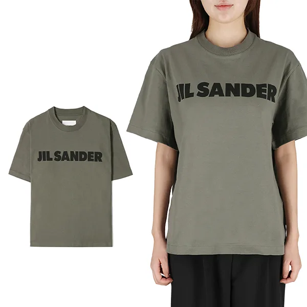 使い勝手の上手☆ジルサンダー 半袖 偽物 ロゴT Tシャツ J02GC0001 J20215 312