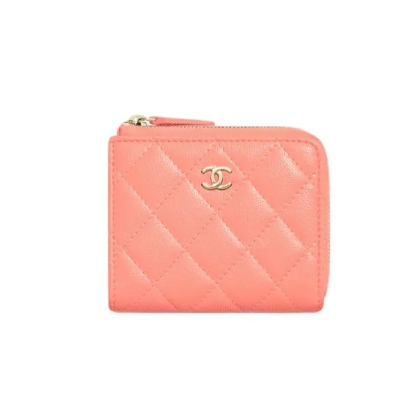 シャネル コピー ジップウォレット ミニ財布 L字 コンパクト 定番人気 AP3999