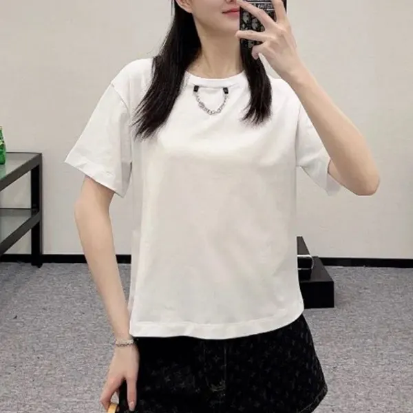 ルイヴィトン n級品 スプレー クロップトップ ネックチェーン 1AHK80