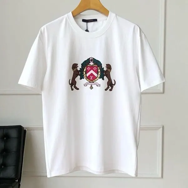 ルイヴィトン エンベリッシュド Tシャツ 1AGJZL