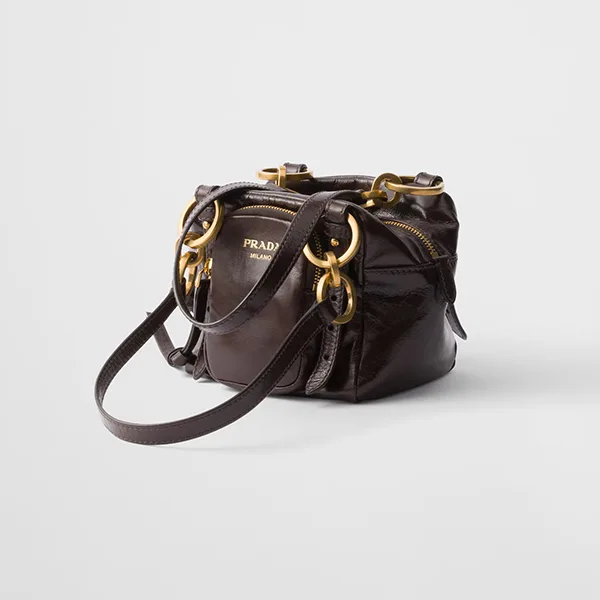 完売人気プラダ 並行輸入品 Dangle レザー トップハンドル ミニバッグ 3色 pld3251155