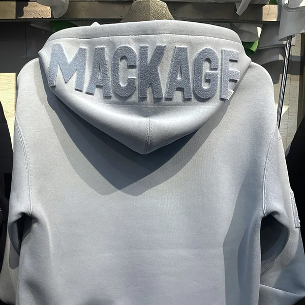 世界中で大人気大人気 マッカージュ 偽物 Krys-R Hoodie パーカー ベルベットロゴ入り 6色 mk65525