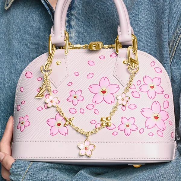 25SS★ルイヴィトン×村上隆 バッグチャーム チェリーブロッサム M02540