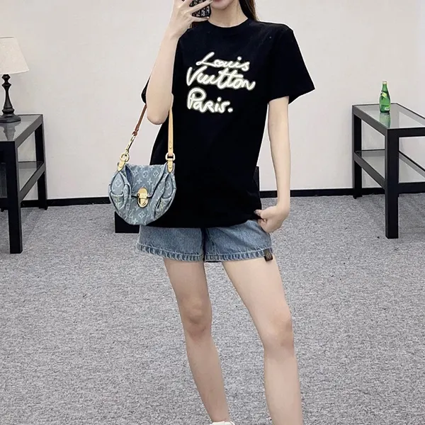 お洒落◆ルイヴィトン グローシグネチャー Tシャツ コピー 1AHK90