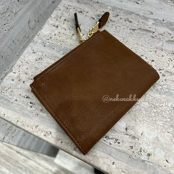 ミュウミュウ 二つ折り財布 偽物 Small nappa leather wallet  5ML024_AEFX_F0316