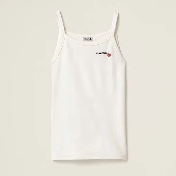 ギフトに最適☆Petit Bateau X ミュウミュウ パロディ ストレッチジャージー トップ rg666528