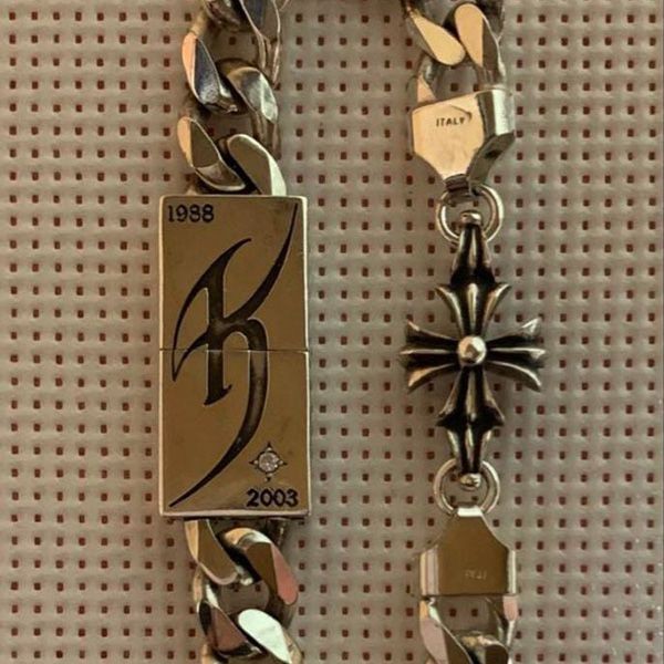 激安価格!氷室京介 × クロムハーツ(ダイヤ入り)ブレスレット コピー ch253326