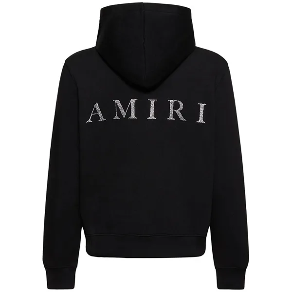 お早めに★アミリ スーパーコピー クリスタルロゴ MA パーカー am655211