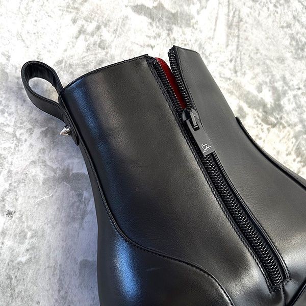 国内入手困難★クリスチャン ルブタン MAYERSWING FLAT CALF ブーツ 偽物 cl25310