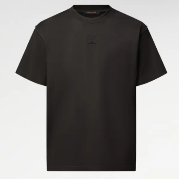 【偽物】ルイヴィトン エンボスLV Tシャツ コピー 1AA5E0