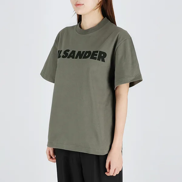 使い勝手の上手☆ジルサンダー 半袖 偽物 ロゴT Tシャツ J02GC0001 J20215 312