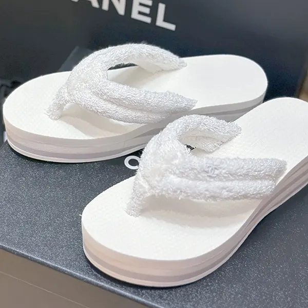 シャネル ビーチサンダル コピー 5.5㎝厚底 G46202