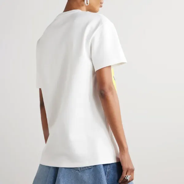 完売前に新作を先取りロエベ リラックスフィット Tシャツ コピー コットンブレンド S540Y22X68-9990