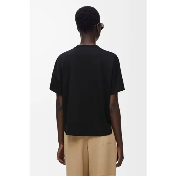 [N級品]2025ブランド新作ロエベ ボクシーフィット ロゴ Tシャツ S616Y22X59
