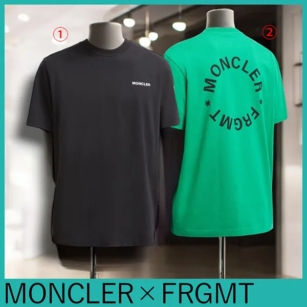 ★モンクレール × FRGMT★マキシ ロゴ コットン Tシャツ パチモン 2色 M3265999