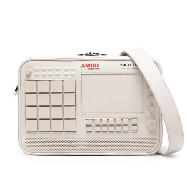 アミリ n級品 ドラムマシンレザークロスボディバッグ 2色 ami012120