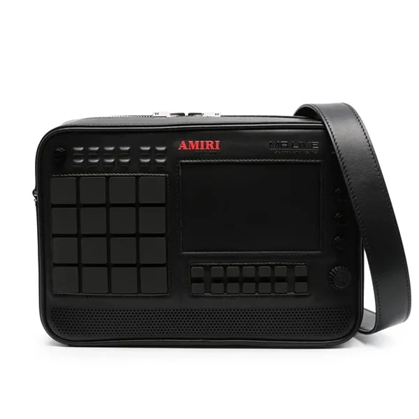 アミリ n級品 ドラムマシンレザークロスボディバッグ 2色 ami012120