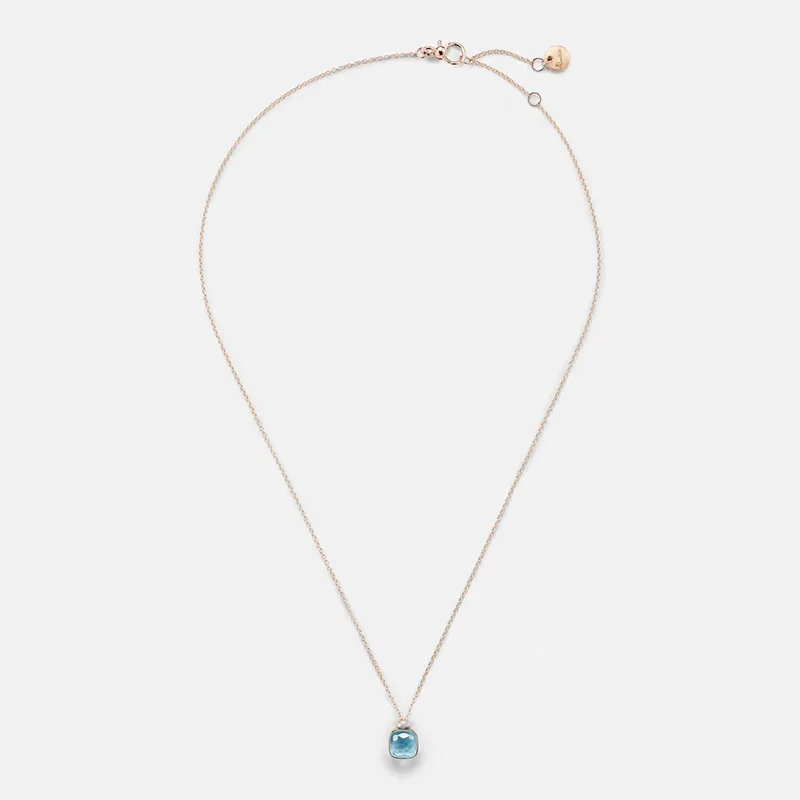 雑誌掲載♪ポメラート 偽物 Nudo Min 18K ペンダントネックレス po0612