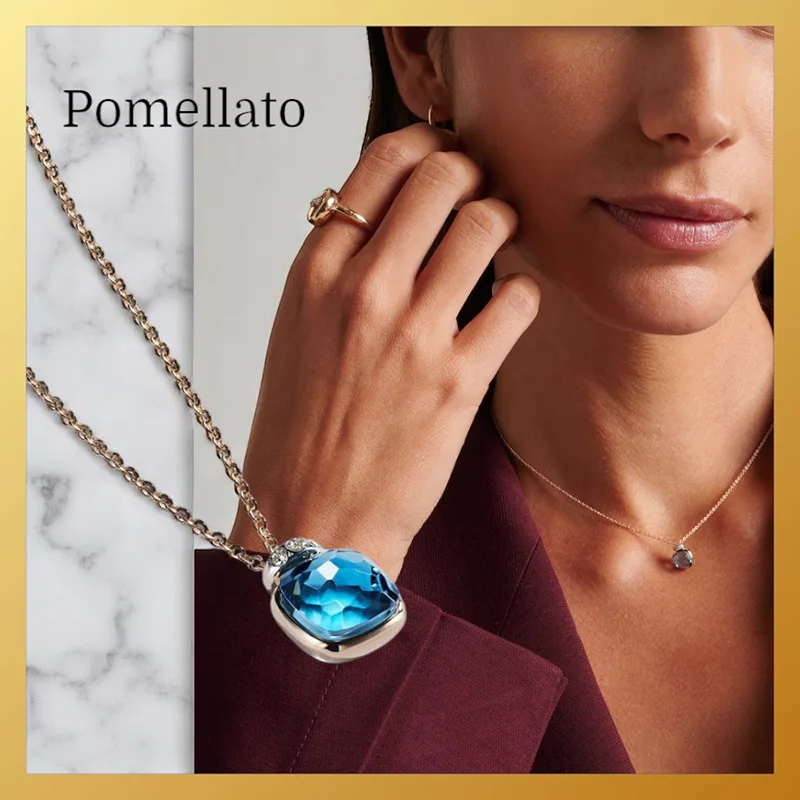 雑誌掲載【Pomellato コピー】Nudo Mini 18Kローズゴールド ネックレス op00006