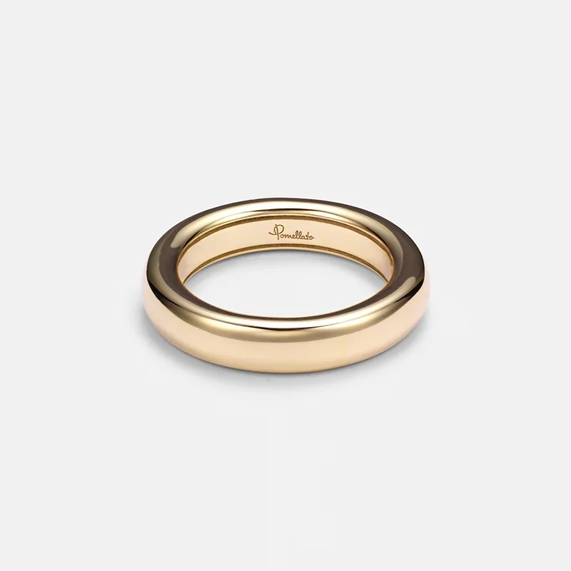 Pomellato N級品 華奢×上品♪ Iconica Extra Slim 18K リング po0614