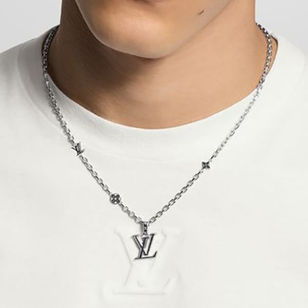 【ルイヴィトン】チェーン・LV ユアーズ 偽物 ネックレス シンプル M02740