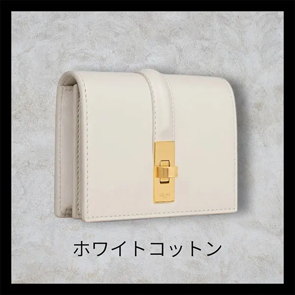完売前に新作を先取りセリーヌ フラップ付き 16（セーズ）カードホルダー コピー 10M473GCG.04LU