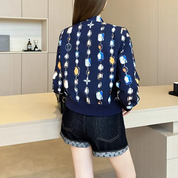 男女兼用◆[N級品]ルイヴィトン リバーシブル ボンバージャケット コピー 1AI858