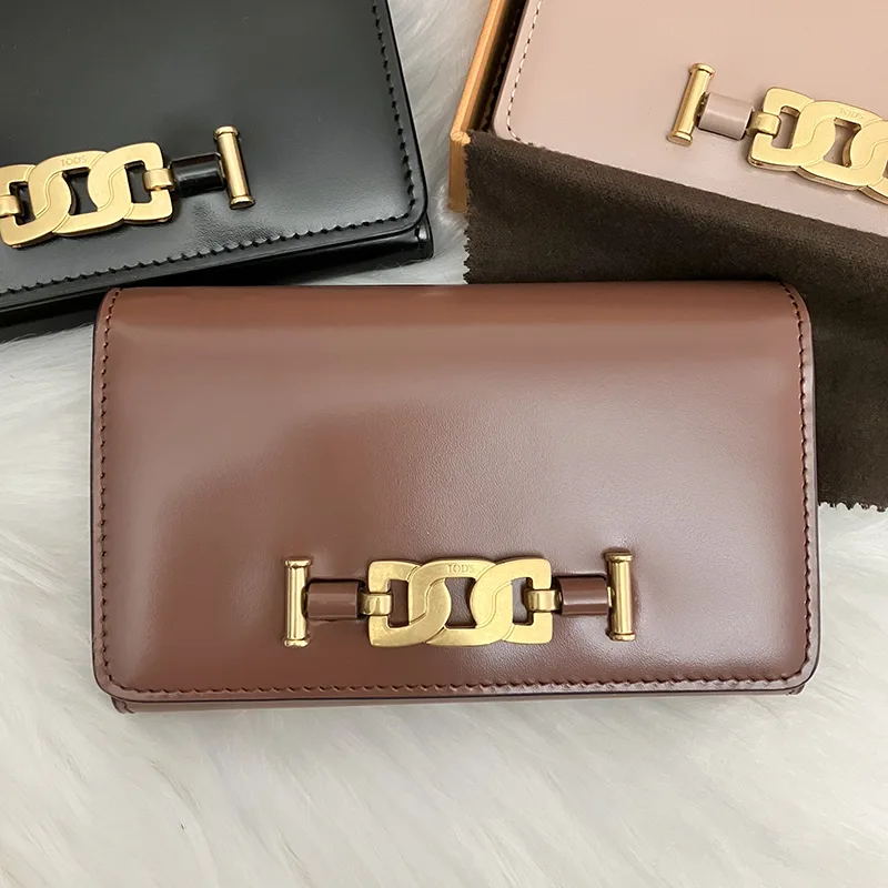 大人気定番☆[N級品]トッズ スーパーコピー Tタイムレス 三つ折り財布 3色 XAWCHNB3300KETS203