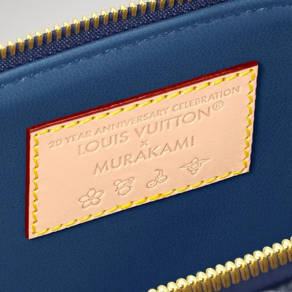 お洒落に★ルイヴィトン×村上隆 クッサンPM コピー デニムチェリー M14978