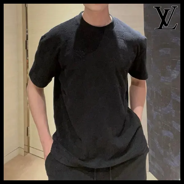 国内入手困難★ルイヴィトン ダミエフレンチテリーコットンTシャツ 偽物 1AFRBH