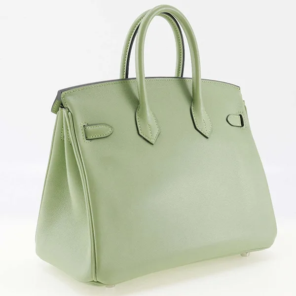 エルメス バーキン 25 偽物 Vert Criquet ハンドバッグ h257168